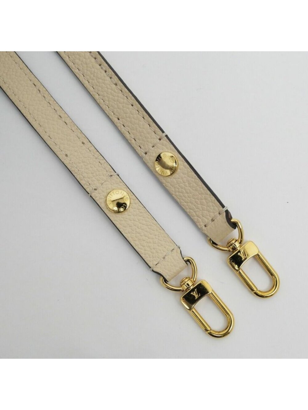Louis Vuitton Monogram Empreinte Wallet on Chain Ivory Cream 3way Shoulder - Picture 9 of 10
